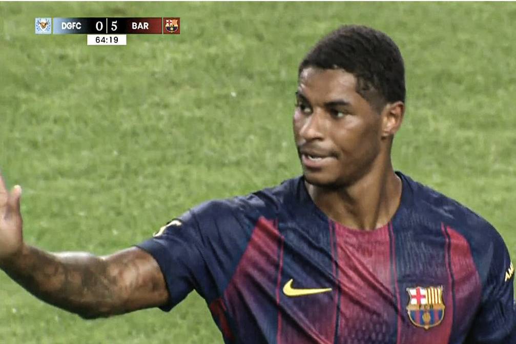 拉什福德破门巴萨巨头笑开花！成功注册西甲机会高，曼联盼其爆发